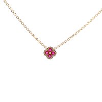 Collana Ultima Edizione Donna tiffany in Argento CAO4639-ROSSO-GIALLO - CAO4639-ROSSO-GIALLO